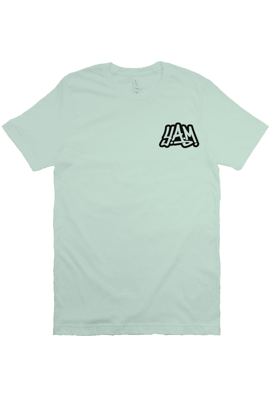 Unisex Mint T-Shirt Back Design