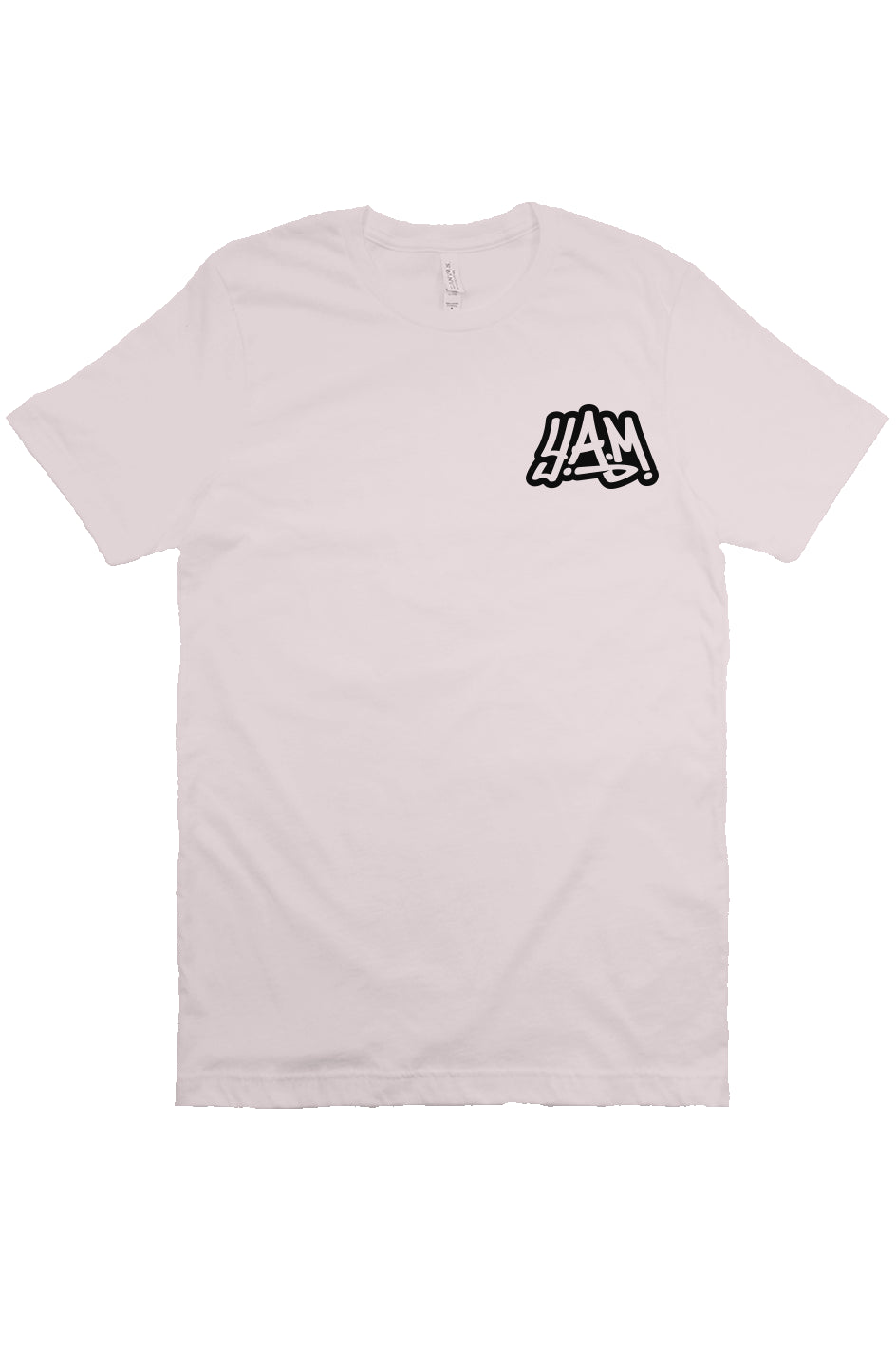 Unisex Soft Pink T-Shirt Back Design