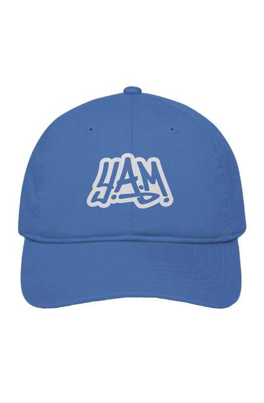 Unstructured Royal Blue Eco Baseball Cap